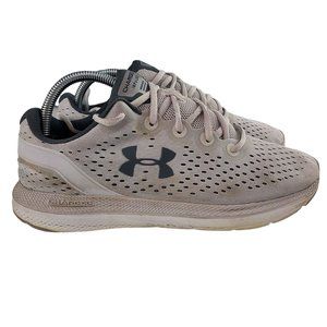 Under Armour Charged Impulse Womens 9.5 Gray Running Shoes Sneakers 3021967-101